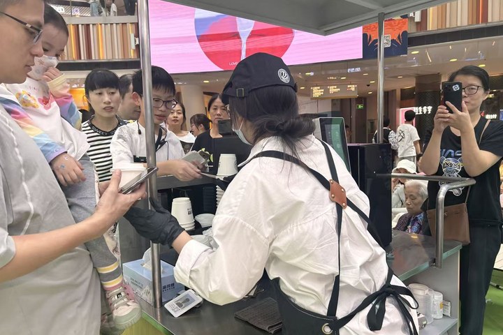 咖啡服务现场